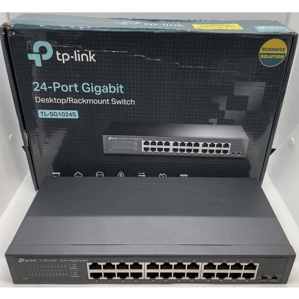 TP-LINK‎ TL-SG1024S 24 Port Ethernet Switch